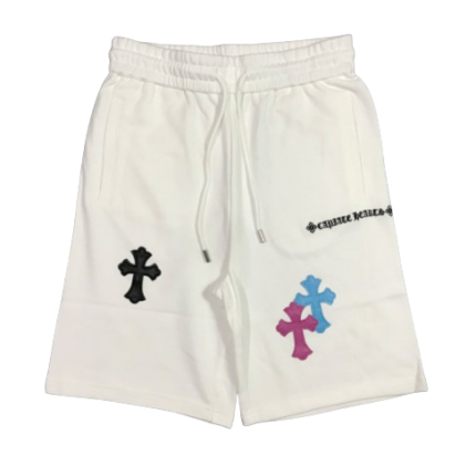 Chrome Hearts Multi Patch White Shorts