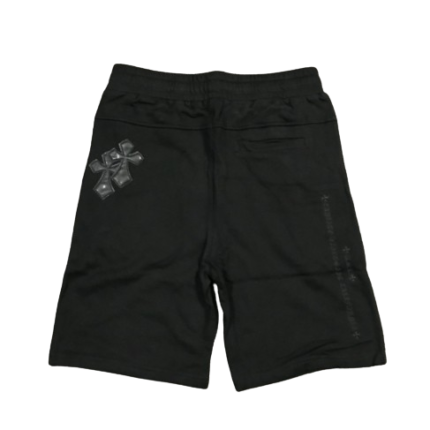Chrome Hearts Black Patch shorts