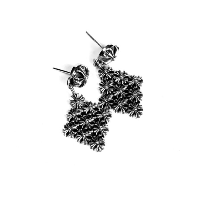 Chain Mail Ch Plus Chrome Hearts Earrings – Small