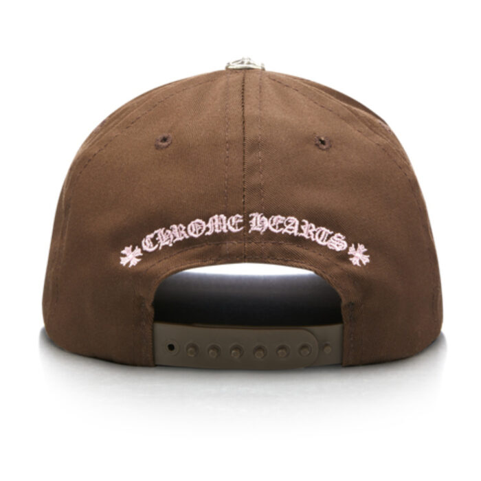 Chrome Hearts CH Baseball Hat – Brown Pink