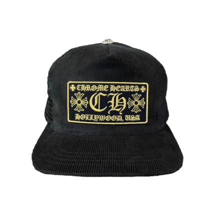 Chrome Hearts CH Hollywood Corduroy Trucker Hat