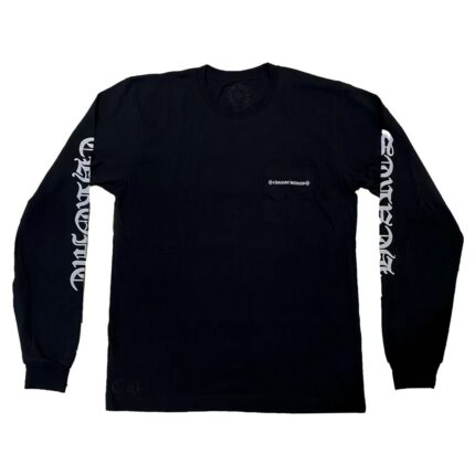 Chrome Hearts Cemetery Cross Tire Tracks L/S Sweatshirt