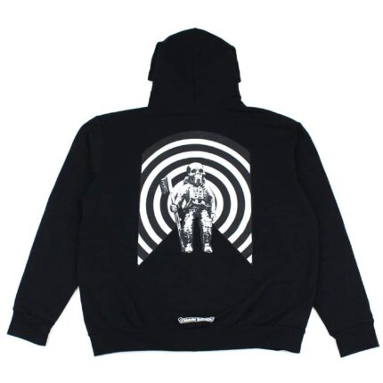 Chrome Hearts Foti Harris Teeter Space Suit Zip Hoodie – Black