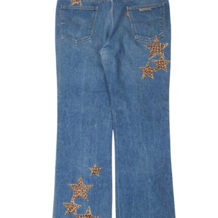 Chrome Hearts Levi’s Star Patch Jeans – Blue