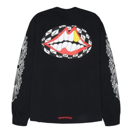 Chrome Hearts Matty Boy Flower Chomper L/S Sweatshirt