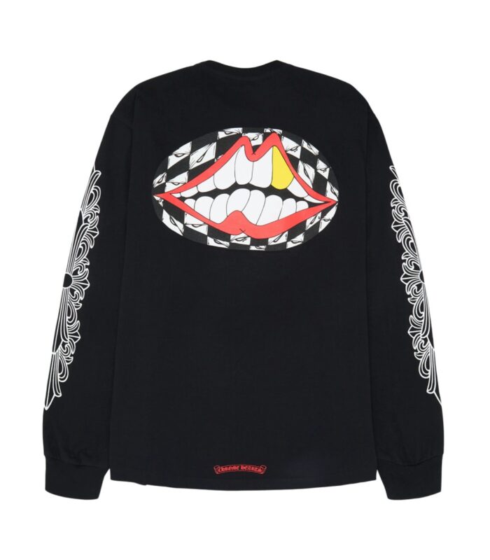 Chrome Hearts Matty Boy Flower Chomper L/S Sweatshirt