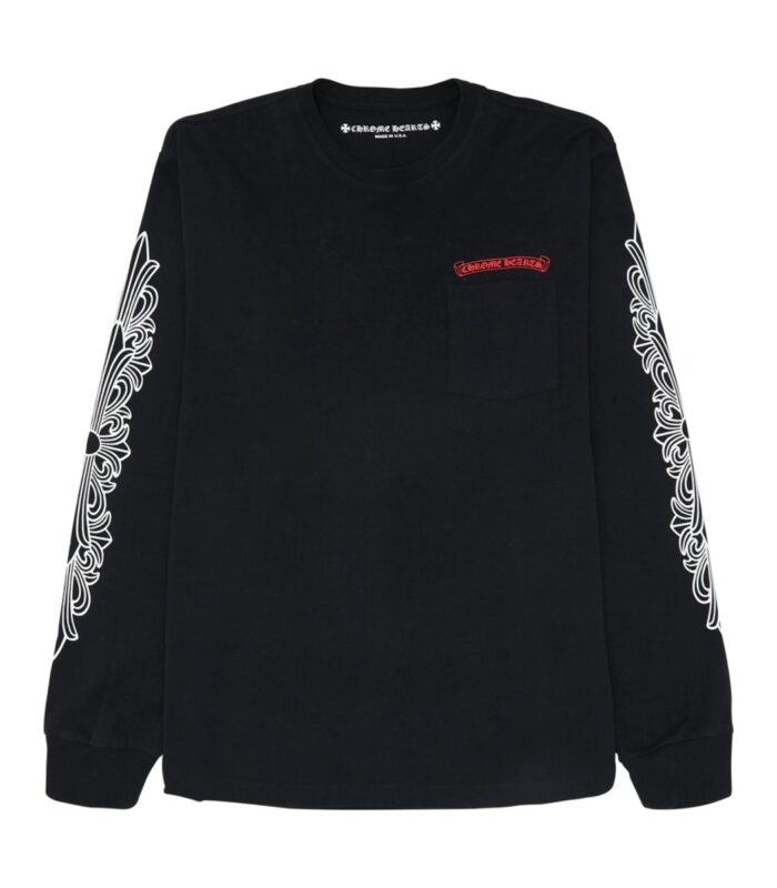 Chrome Hearts Matty Boy Flower Chomper L/S Sweatshirt