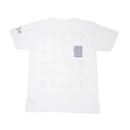 Chrome Hearts Multi Logo Short Sleeve T-Shirt