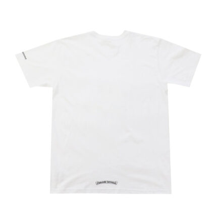 Chrome Hearts Neck Letters Short Sleeve T-Shirt