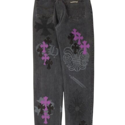 Chrome Hearts Online Exclusive Levi’s Cross Patch Stencil Jeans