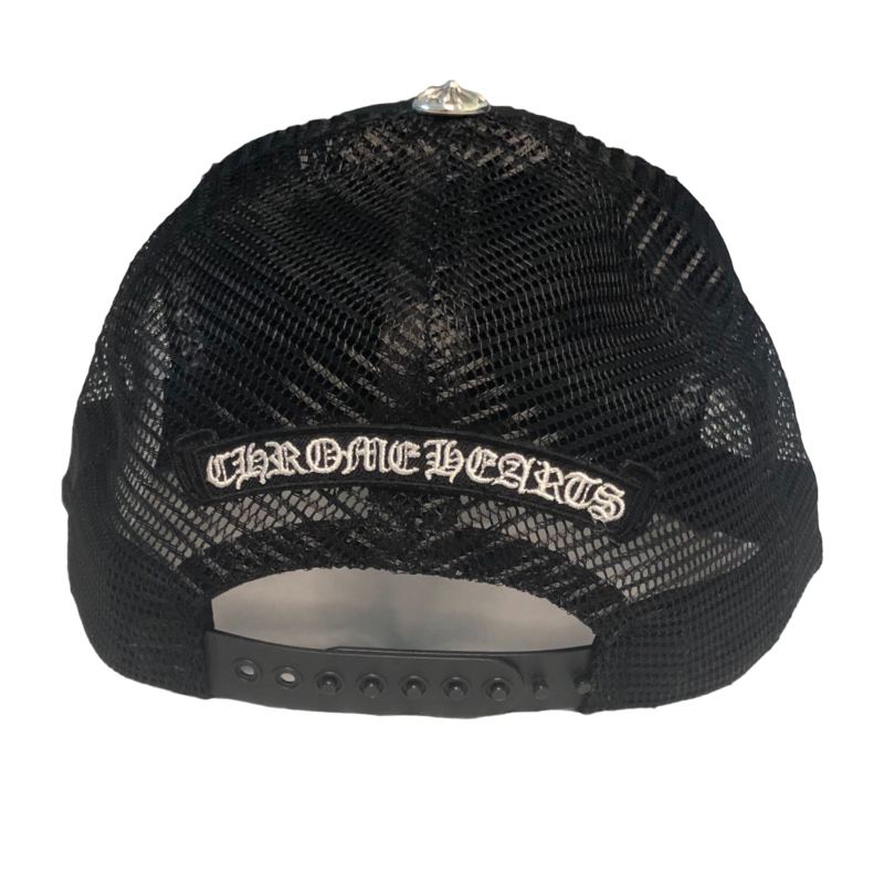 Chrome Hearts Printed Cross Trucker Hat Chrome Hearts Printed Cross Trucker Hat