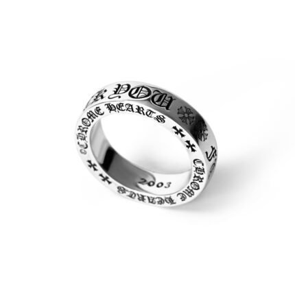 6mm Fuck You Spacer chrome Hearts Ring