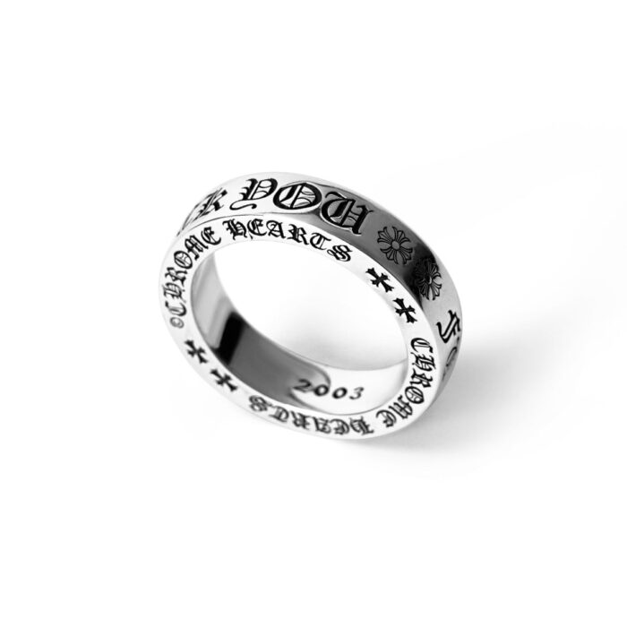 6mm Fuck You Spacer chrome Hearts Ring