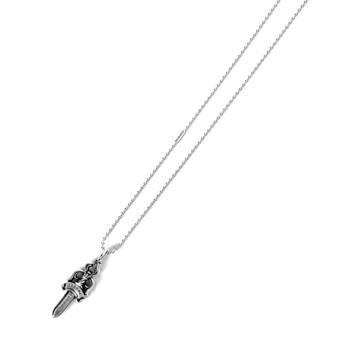 Double Dagger Chrome Hearts Pendant