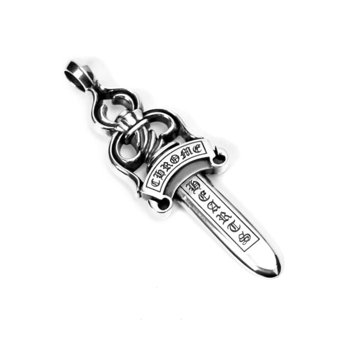 Double Dagger Chrome Hearts Pendant