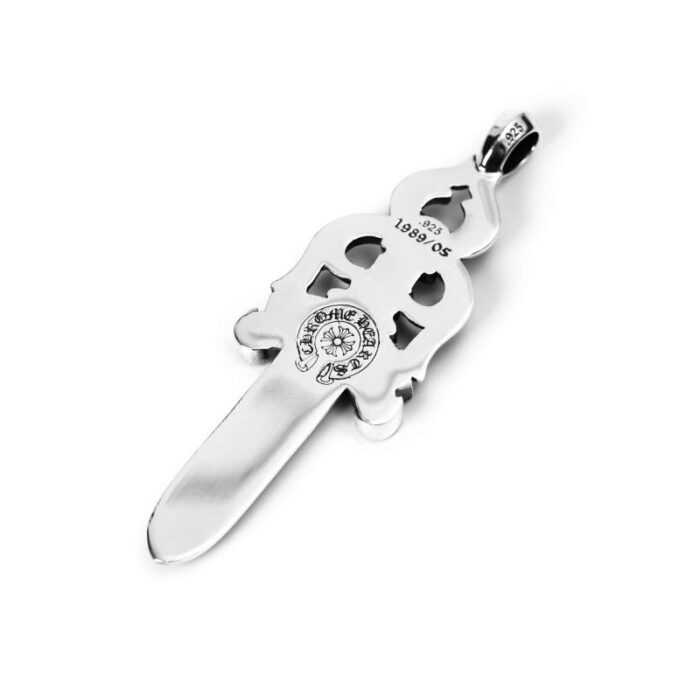 Double Dagger Chrome Hearts Pendant