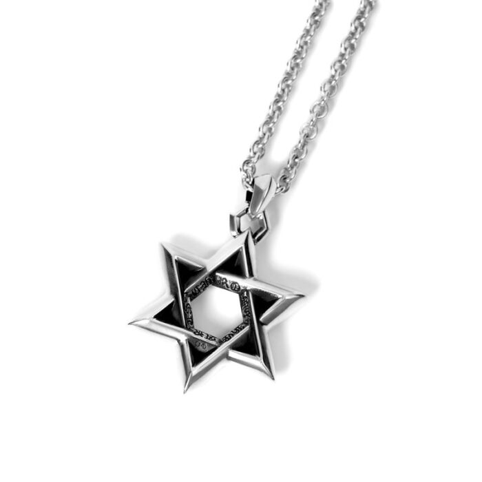 Large Star Of David Chrome Hearts Pendant