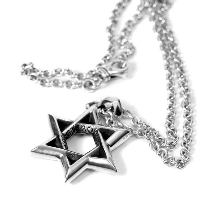 Large Star Of David Chrome Hearts Pendant