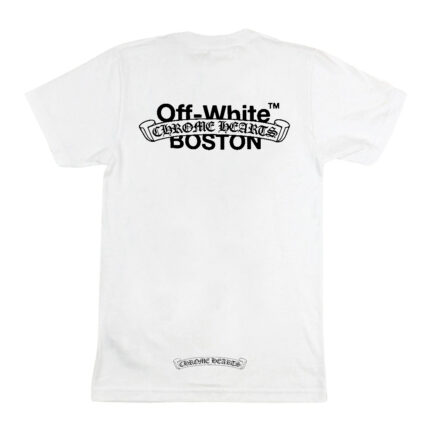 Off-White X Chrome Hearts Boston T-Shirt