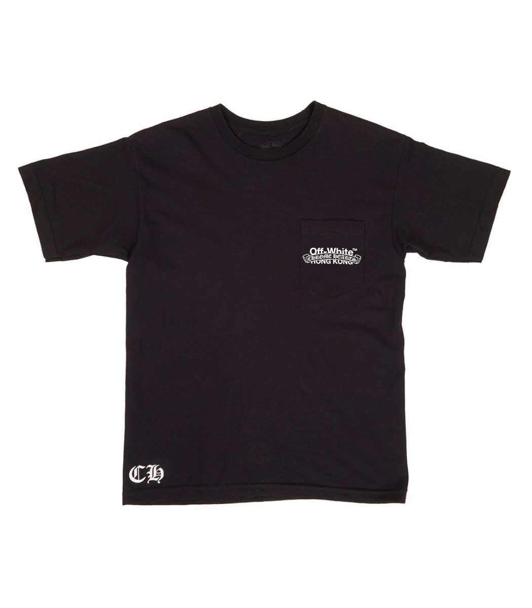 Off-White X Chrome Hearts Hong Kong T-Shirt Off-White X Chrome Hearts Hong Kong T-Shirt