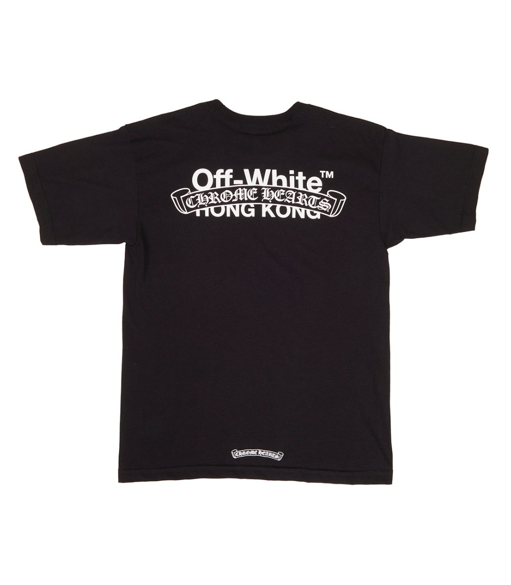 Off-White X Chrome Hearts Hong Kong T-Shirt Off-White X Chrome Hearts Hong Kong T-Shirt