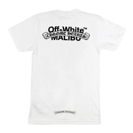 Off-White X Chrome Hearts Malibu T-Shirt
