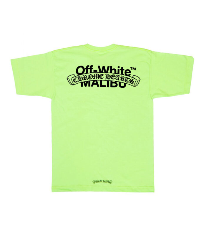 Off-White X Chrome Hearts Malibu T-Shirt