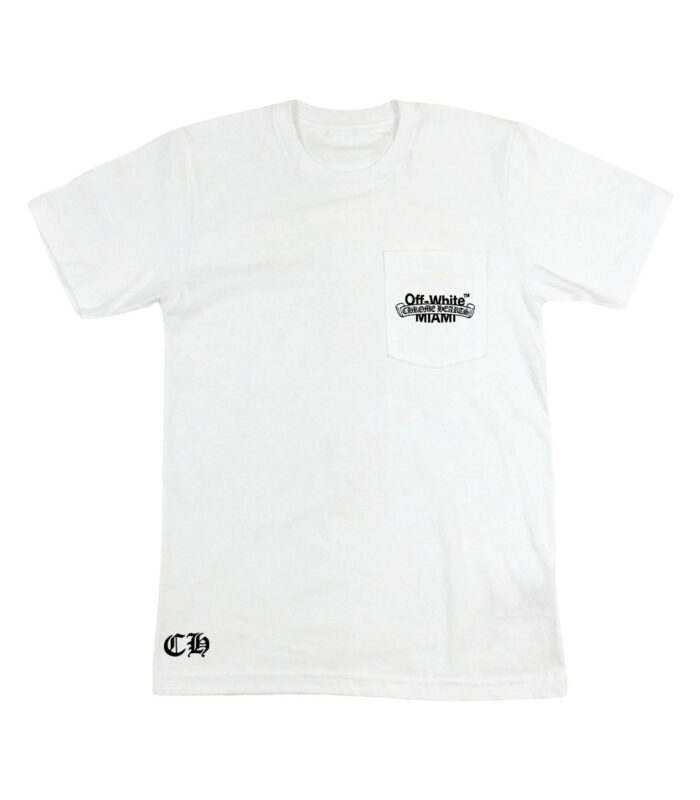 Off-White X Chrome Hearts New York T-Shirt