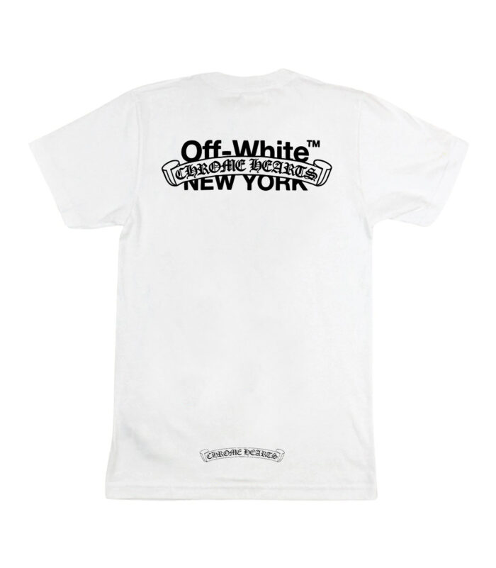 Off-White X Chrome Hearts New York T-Shirt