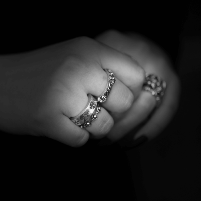 Sbt Band Chrome Hearts Ring