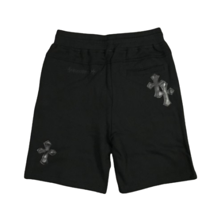 Chrome Hearts Leather Patched Shorts