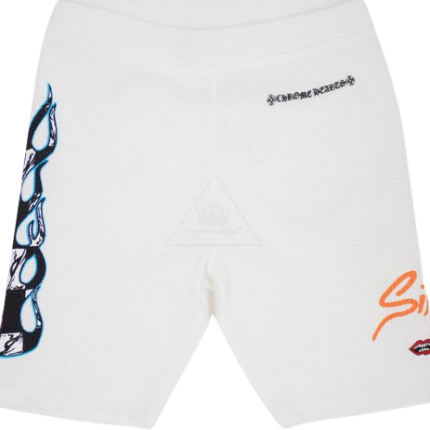 Chrome Hearts Thermal Biker Shorts Whit