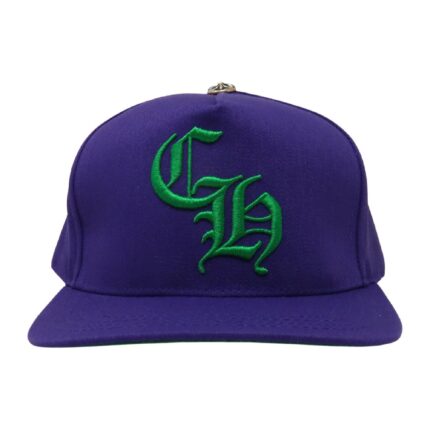 Chrome Hearts CH Baseball Cap – Purple-Green