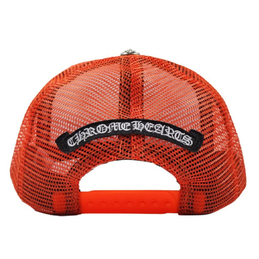 Chrome Hearts Matty Boy Sex Records It Is What It Is Trucker Hat – Orange-White Chrome Hearts Matty Boy Sex Records It Is What It Is Trucker Hat – Orange-White