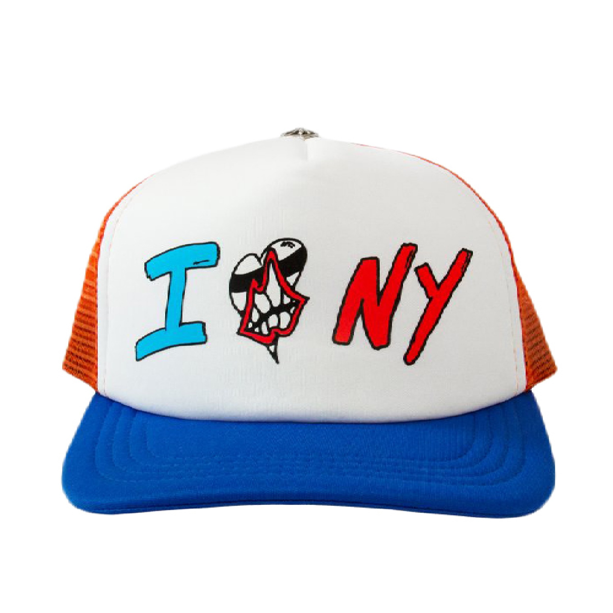 Chrome Hearts Matty Boy Sex Trucker Hat – Red-White-Blue Chrome Hearts Matty Boy Sex Trucker Hat – Red-White-Blue