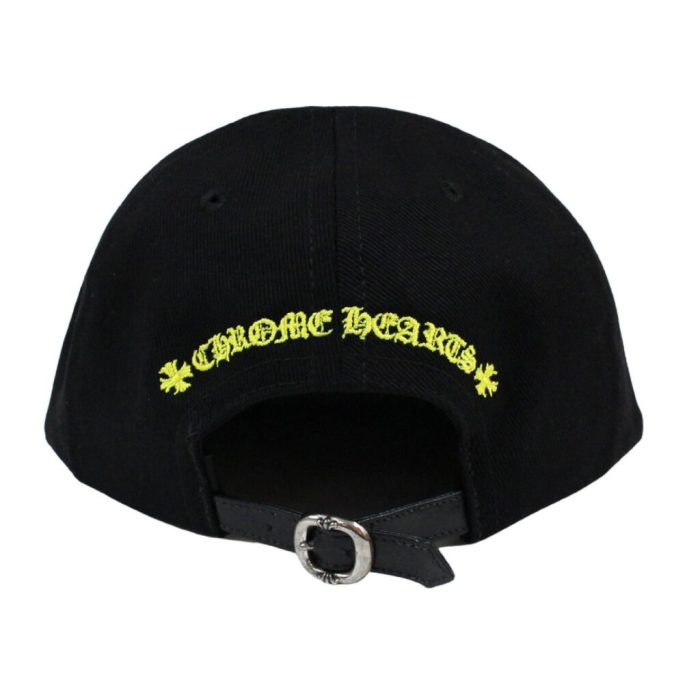Chrome Hearts Matty Boy Spec Gunslinger Hat – Black2 Chrome Hearts Matty Boy Spec Gunslinger Hat – Black