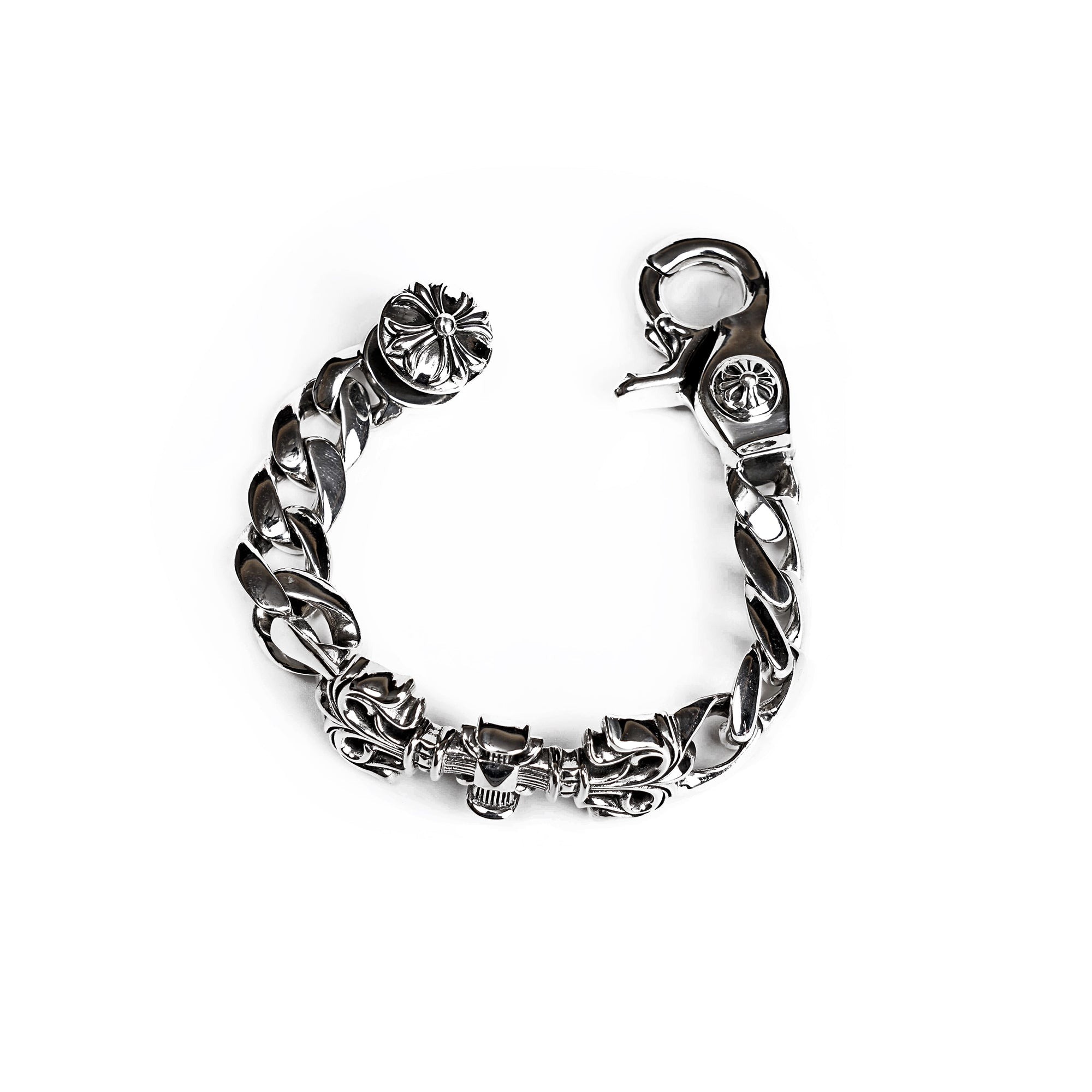 Filigree Square Cross Clip Bracelet Filigree Square Cross Clip Bracelet