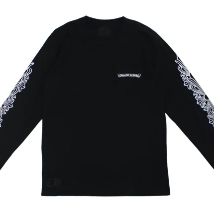 Chrome Hearts Eye Chart Dagger Longsleeve T-shirt Black
