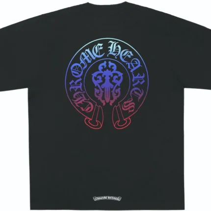 Chrome Hearts Gradient Dagger T-shirt Black