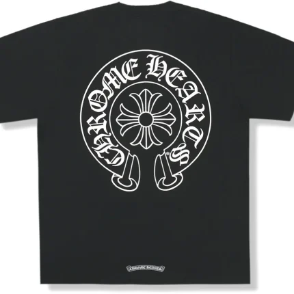 Chrome Hearts Horse Shoe Logo Pocket T-Shirt Black