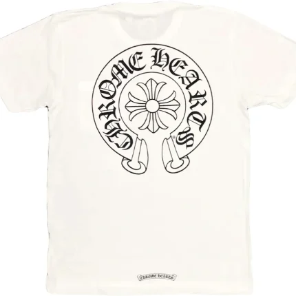 Chrome Hearts Horse Shoe Logo Pocket T-Shirt White
