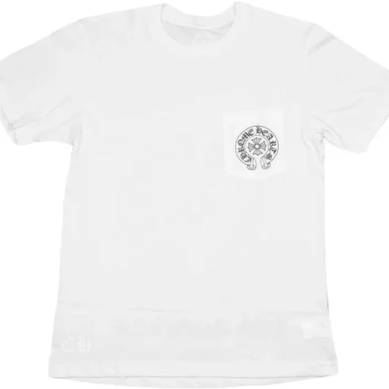 Chrome Hearts Horse Shoe Logo Pocket T-Shirt White