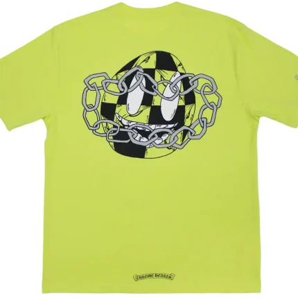 Chrome Hearts Matty Boy Link T-shirt Lime Green