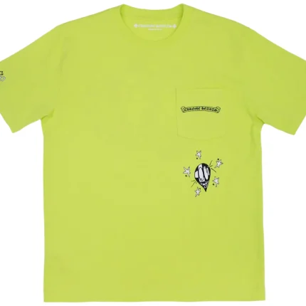 Chrome Hearts Matty Boy Link T-shirt Lime Green