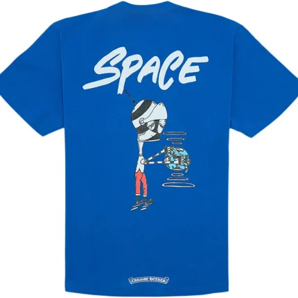 Chrome Hearts Matty Boy Space T-Shirt Blue