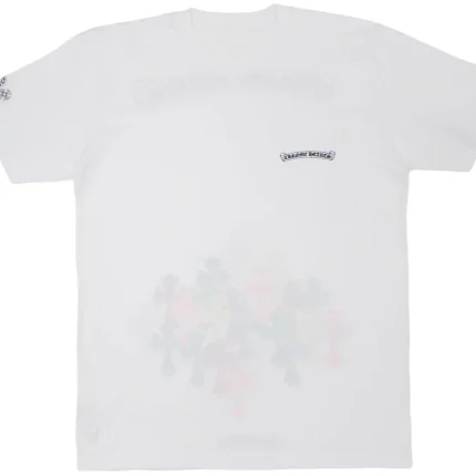Chrome Hearts Multi Color Cross T-shirt White