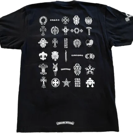 Chrome Hearts Multi Logo T-shirt Black