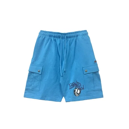 Chrome Hearts Matty Boy Blue Brain New Shorts