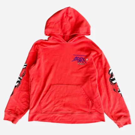 Chrome Hearts Matty Boy Red Spark Hoodie