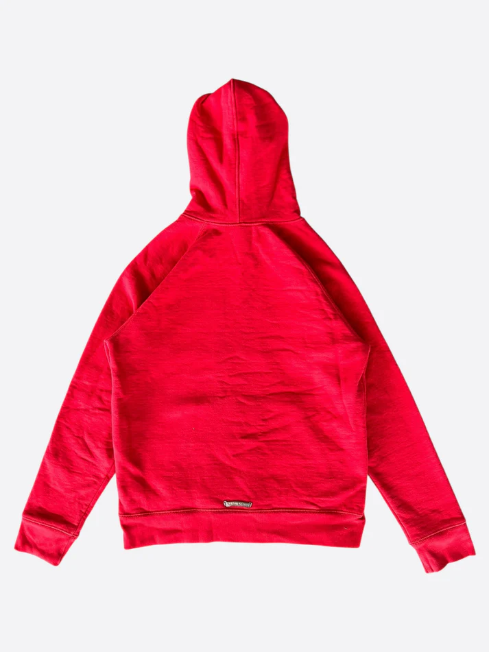 Chrome Hearts Matty Boy Red Triple Cross Embroidered Hoodie2 Chrome Hearts Matty Boy Red Triple Cross Embroidered Hoodie